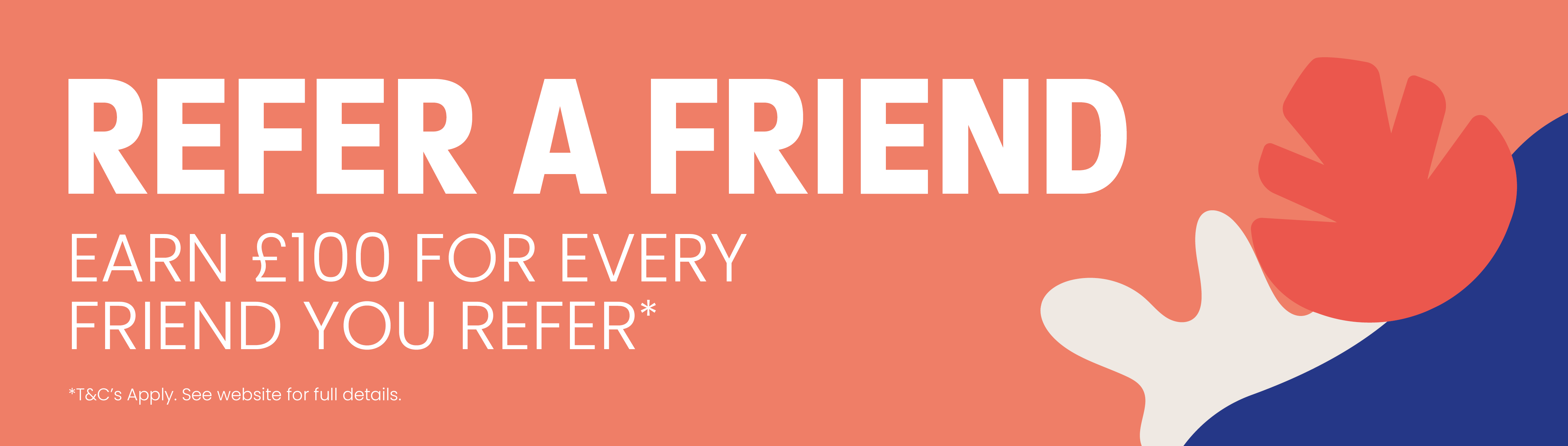 Refer a friend and save money